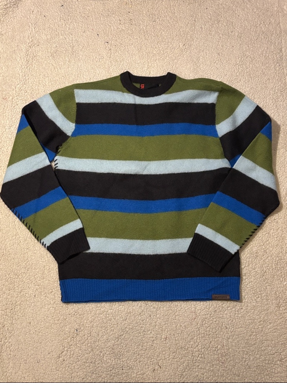 Burton Large Stripe Wool Sweater